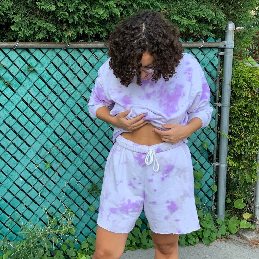 💜PURPLE CLOUD TIE DYE SET💜 [4 pieces]